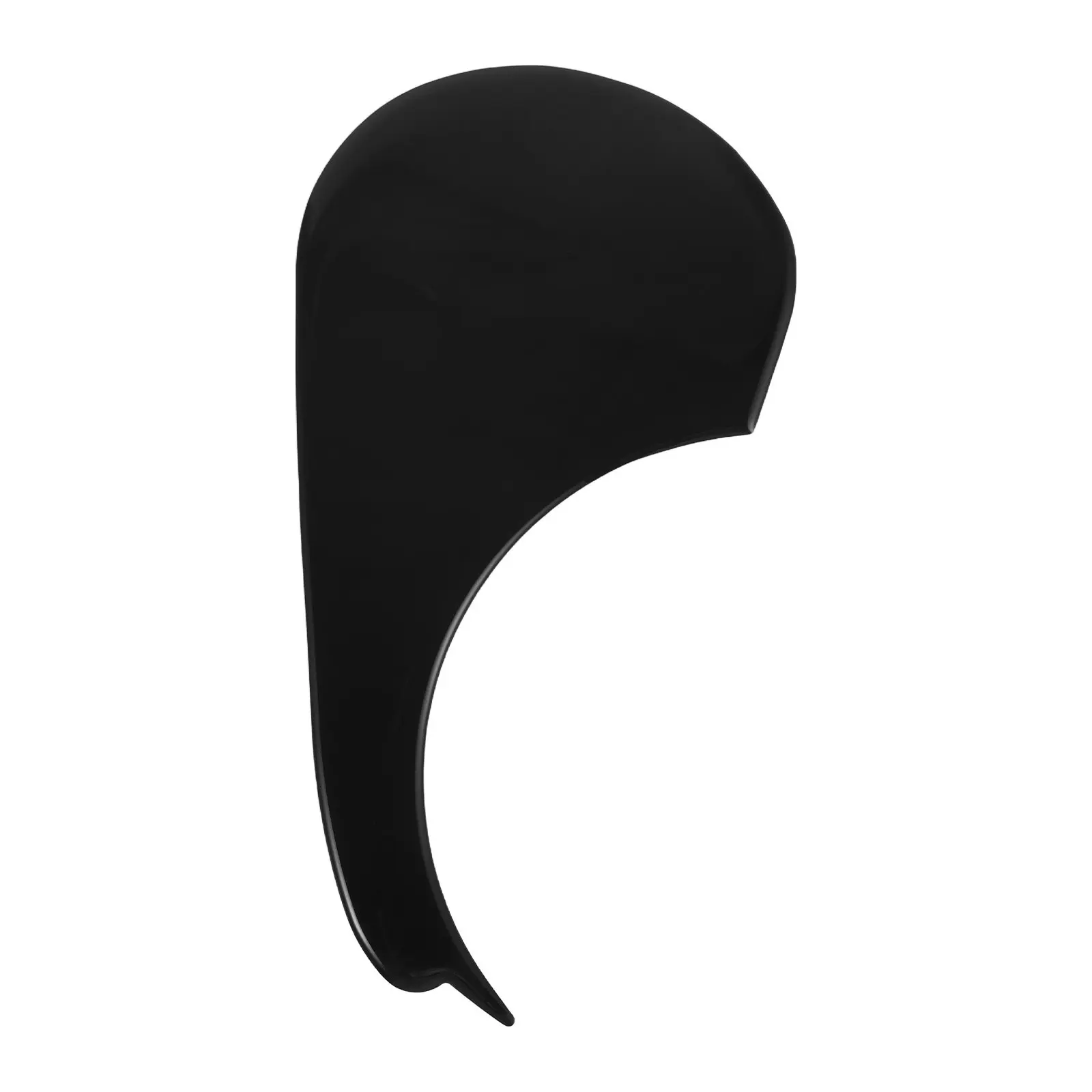 Self Adhesive Guitar Pickguard for Acoustic Black Plastic Protector Sheet Anti Scratch Plate Easy Peel and Stick for Folk Guitar