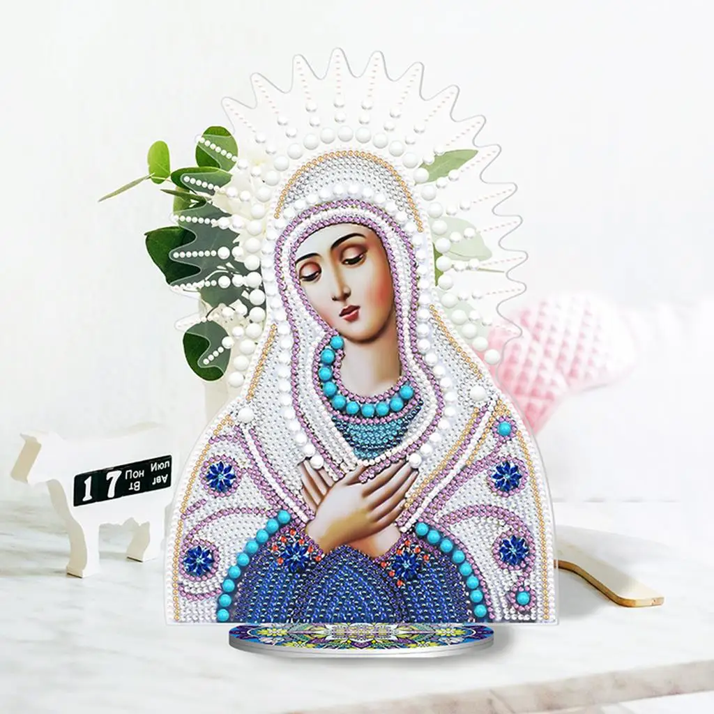 Kit de peinture DIY sur le thème de l'art religieux pour décorations de Noël pour le salon