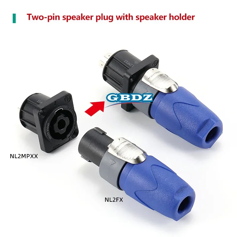 

Neutrik 2 4 8 Core SpeakON Loudspeaker Plug NL4FX NL8FC Audio Cable Home Theater Connectors For Speakers And Amplifiers Plug
