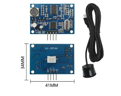 10PCS JSN-SR04T JSN-AJ-SR04M integrated ultrasonic ranging module waterproof ultrasonic reversing radar