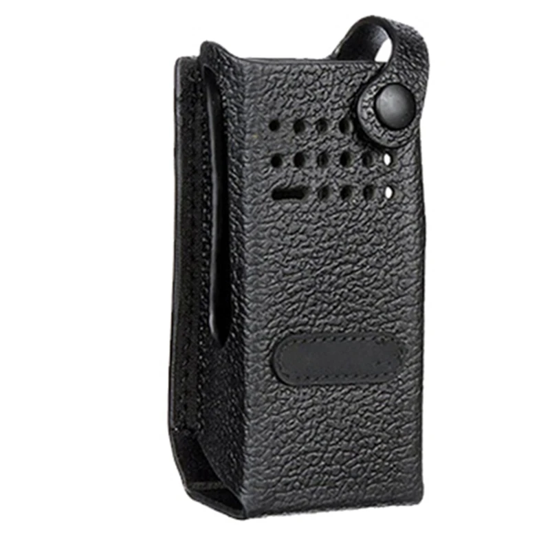 PMLN5839 Walkie Talkie Hard Leather Carry Case For Motorola XPR7000 XPR7350 XPR7350E DGP8050 DP4400 DP4401 Radio Easy To Use