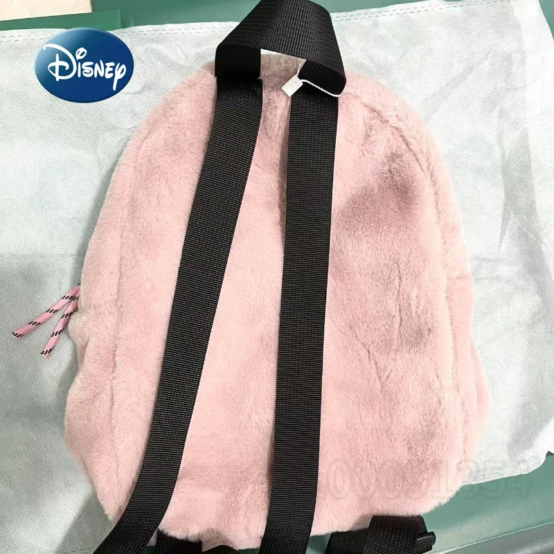 Disney Stitch-Mochila De felpa para niños, Mini mochila Original de marca de lujo, Bolsa Escolar de dibujos animados, alta calidad