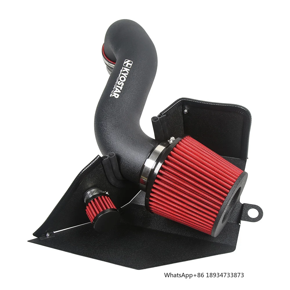 

Настраиваемый лазерный логотип 3,5-дюймовый гоночный алюминиевый комплект воздухозаборника для Golf GTI VW Golf R MK7 Jetta GLI для Audi S3 A3