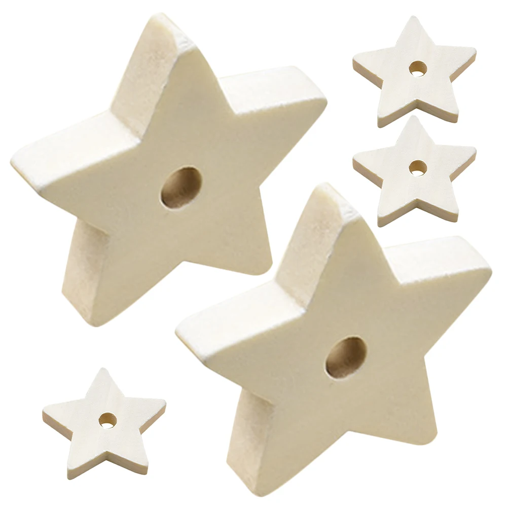 

5 Pcs Bird's Nest Decoration Pendant Activity Toys for Parrots Swing Chewing Automatic Enrichment Wood