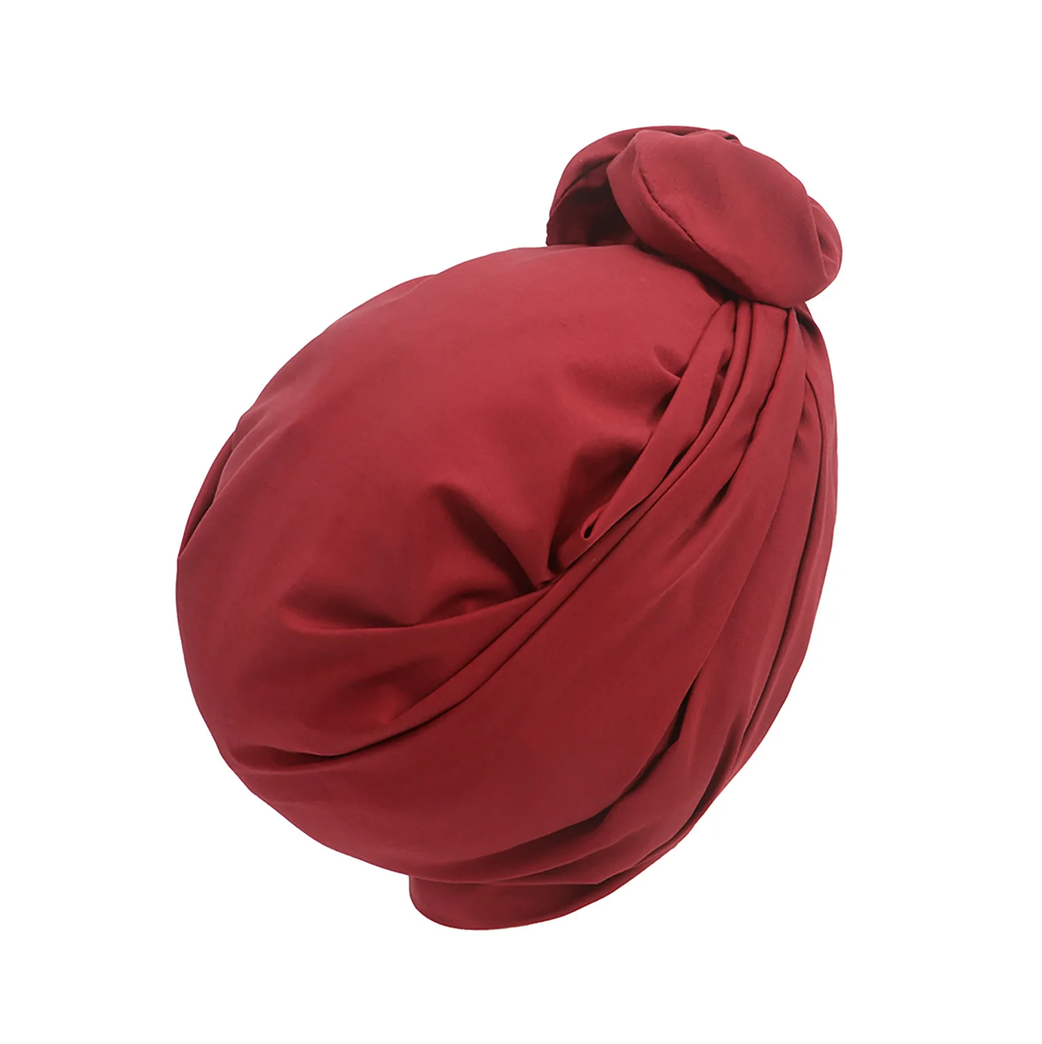 Frau Muslimischen Kopftuch Kappe Baumwolle Stirnband Afrikanische Kopf Wraps Elegante Retro Turban für Damen Beanies Caps Muslimischen Kopfbedeckung – Detail 16