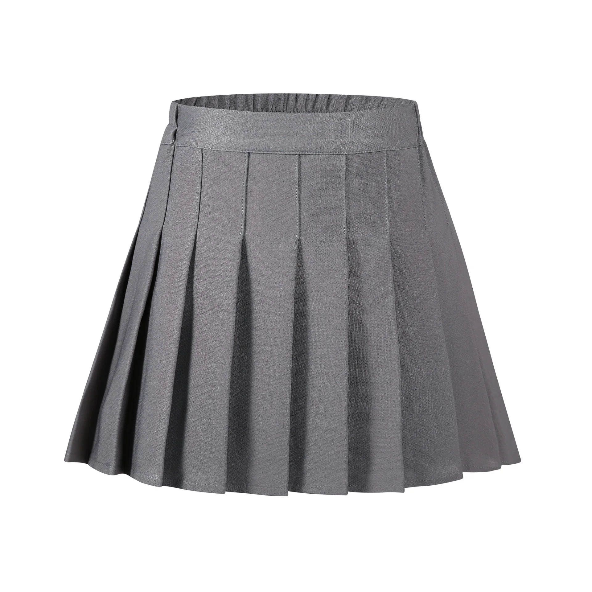 

School Girls Short Skirt Casual Fashion Dance Kids Pleated Skirt Summer Solid Casual All-match Performance A-line Skirt Teens