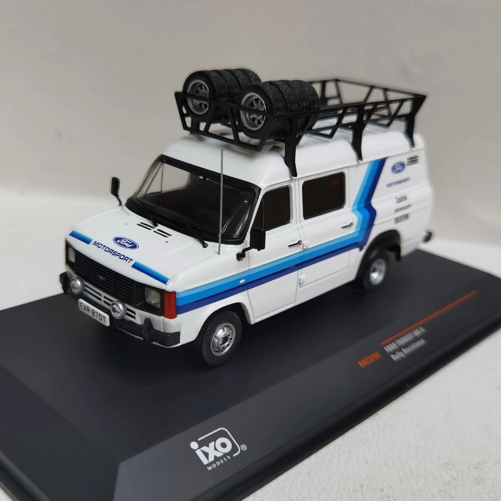 

Diecast IXO 1/43 Scale FORD TRANSIT MK II Van Alloy Car Model Collectible Toy Gift Souvenir Display Ornaments