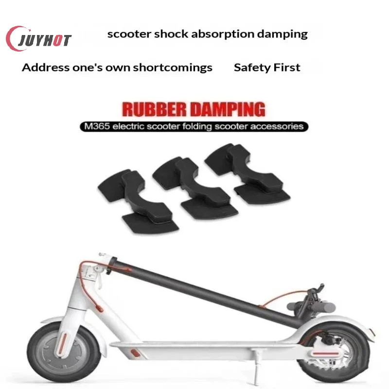 3Pcs/lot Front Fork Rubber Damping Cushion Spacer Vibration Damper Accessories Pack Pole Front Fork Vibration ForM365 Scooter