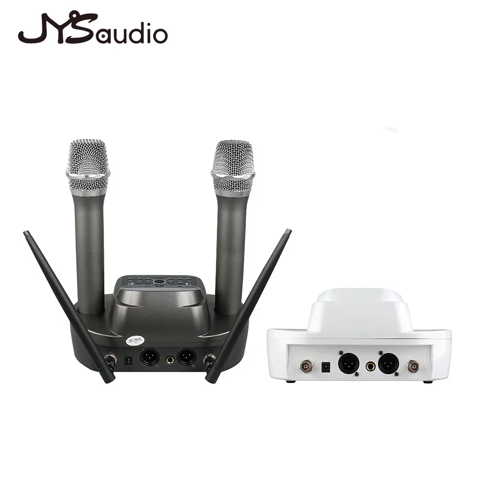 Mikrofon Nirkabel Genggam UHF 520-950MHz Mikrofon Cerdas Audio Karaoke Pesta Sistem Profesional Pertunjukan Konser Studio Pertemuan