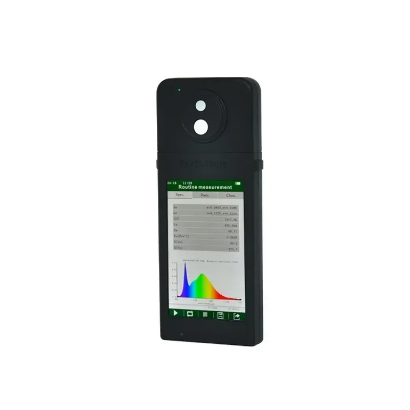 INVENTFINE SPF-200 380nm-780nm Handheld CCT CRI Spectrometer  Illumination Portable Lux Meter with high precision