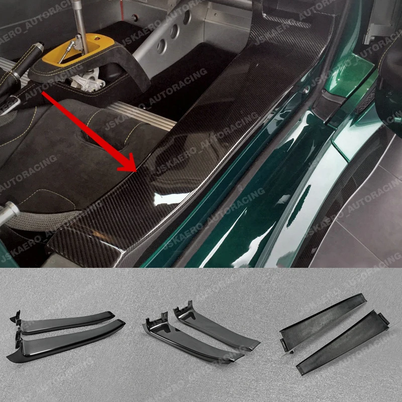 For Lotus 04-11 Exige S3 Elise Carbon Fiber Door Sill Panel (Federal Edition Elise)
