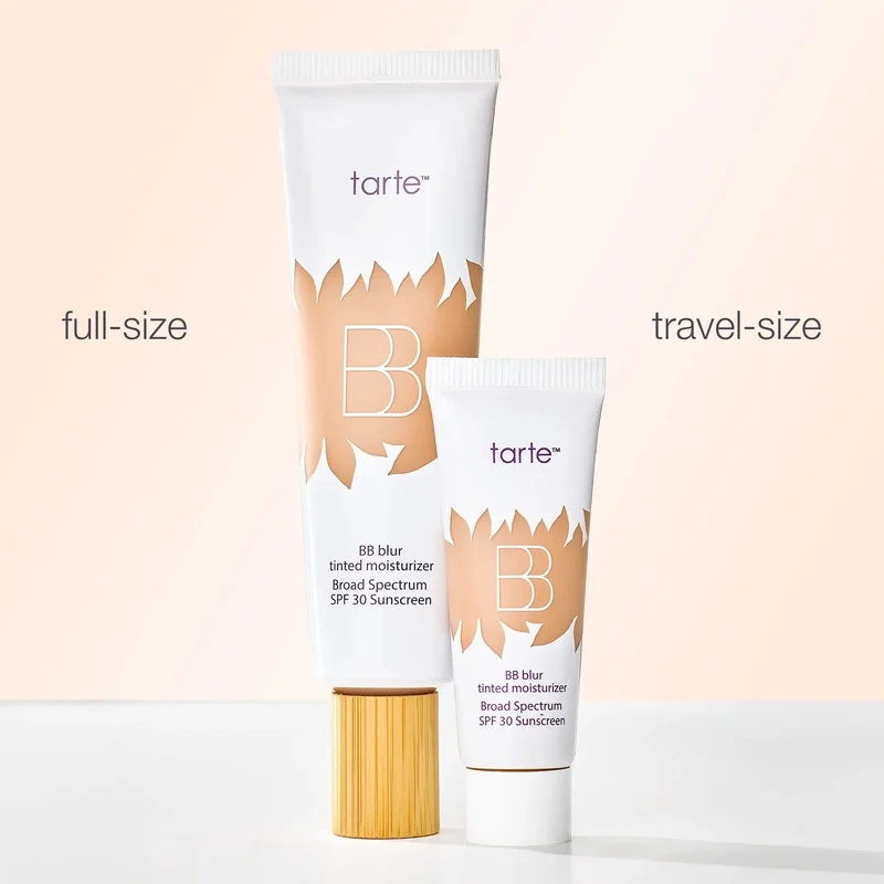 tarte BB Blur Tinted Moisturizer SPF 30, BB Cream, Instant Brightening, Hydrating & Smoothing Skin, Natural Matte Coverage