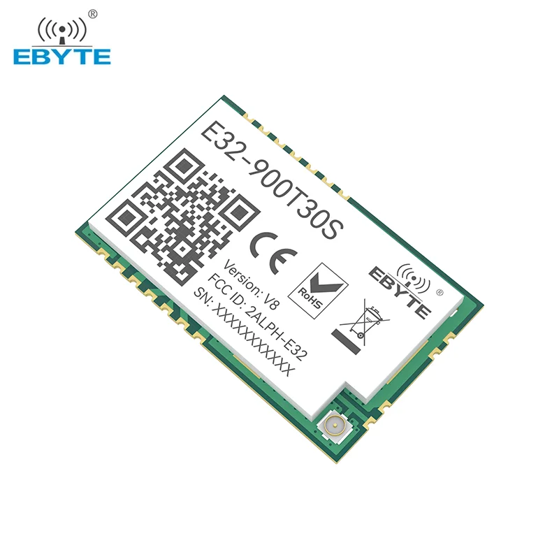 LoRa 868MHz 1W daleki zasięg 8000m bezprzewodowy nadajnik i odbiornik moduł RF EBYTE E32-900T30S SMD znaczek moduł bezprzewodowy