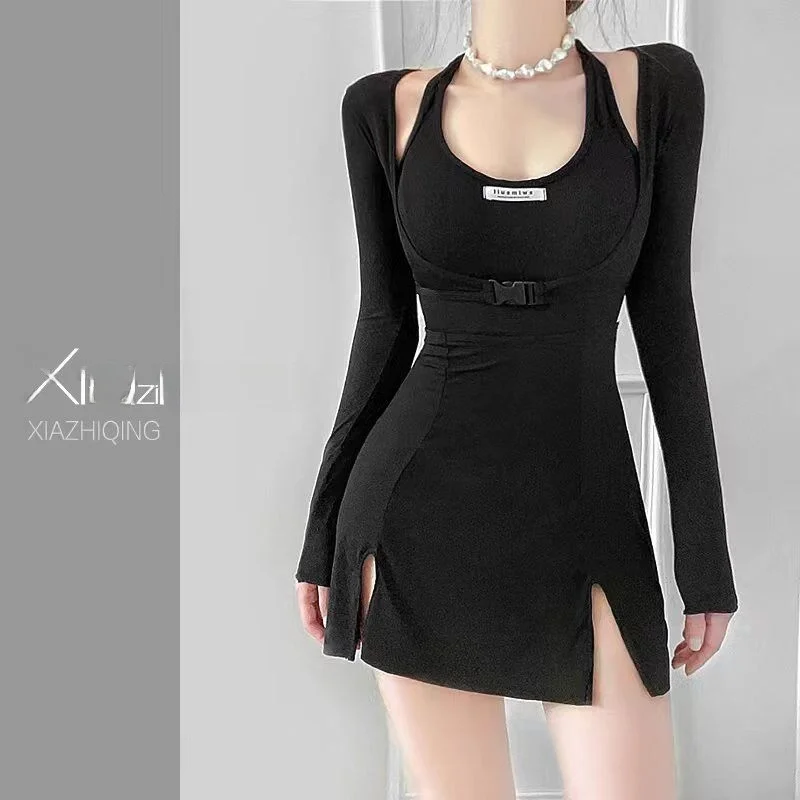 Women's High-End Long Sleeve Swimsuit Thermal Spring Bathing Suit Belly Covering plus Size Casual  Swimsuit Nylon Fa...