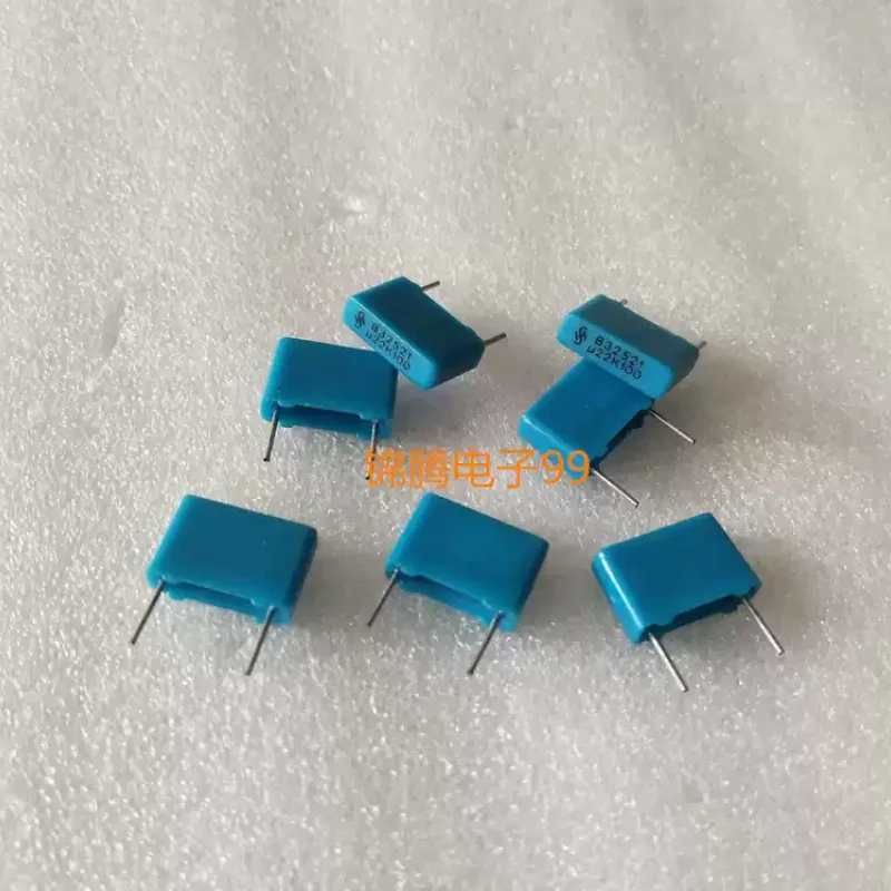 10-100pcs old German Siemens B32521 0.22UF 100V 220NF 224 audio fever film capacitor