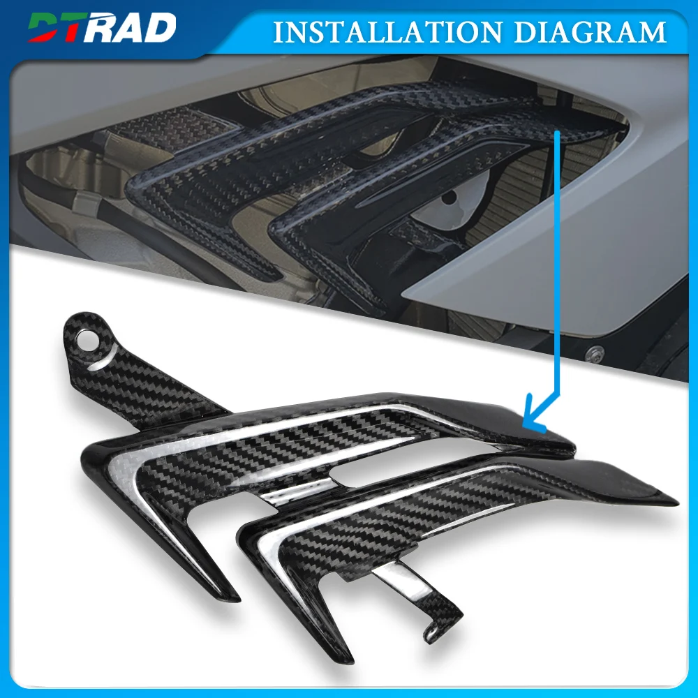 

For BMW S1000RR 2020 M1000RR 2019 2021 2022 Motorcycle Carbon Fiber Side Panel Cover Fairing Plate Covers Fit Middle Fairings