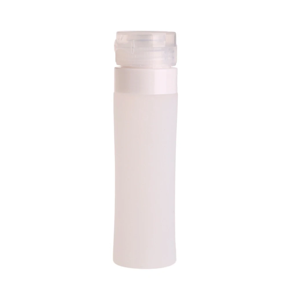 

Silicone Travel Bottles 80ml Empty Containers for Shampoo Shower Gel Toiletries Portable Reusable Food Grade Safe Wide Mouth