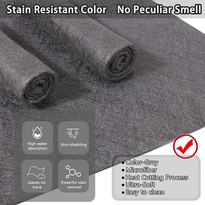 1-12Pcs Thickened Magic Cleaning Cloth Microfiber Washable Lint-free Rag For Car Window Glass Clean Towel Household Kitchen Rags