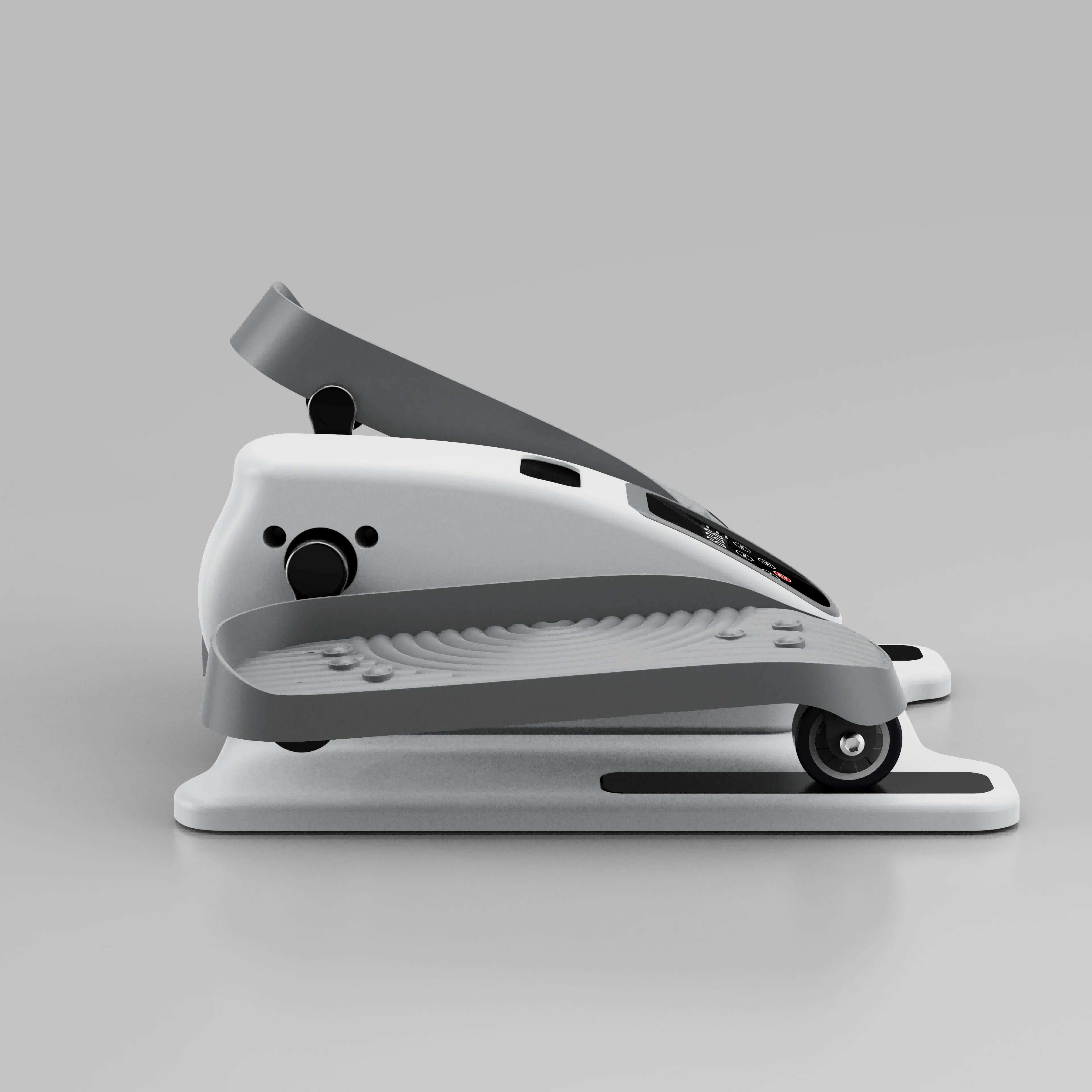 Electric Portable Mini Elliptical Trainer for Seniors Rehabilitation Under Desk Pedal Exerciser Remote Control 12 Speed Levels