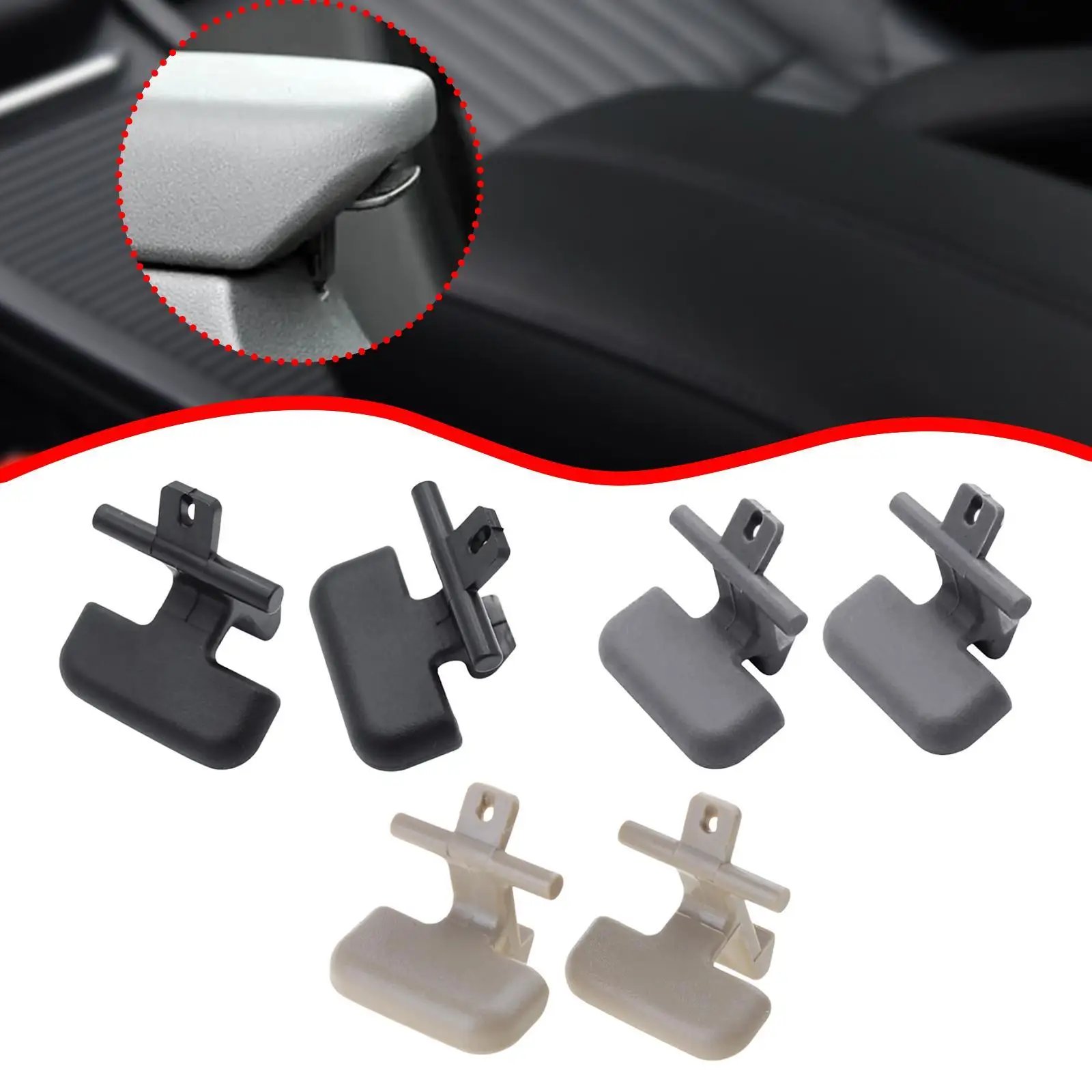 Center Console Armrest Latch Clip High Strength Auto Box Buckle Easy Install Car Parts for Hyundai Sonata 2007 2010