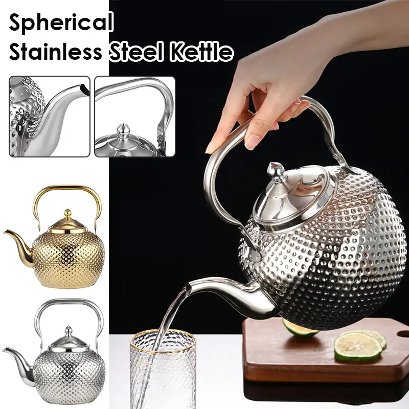 

304 Stainless Steel Kettle - Efficient & Durable Water Heating - Must-Have Kitchen Accessory for Tea Lovers