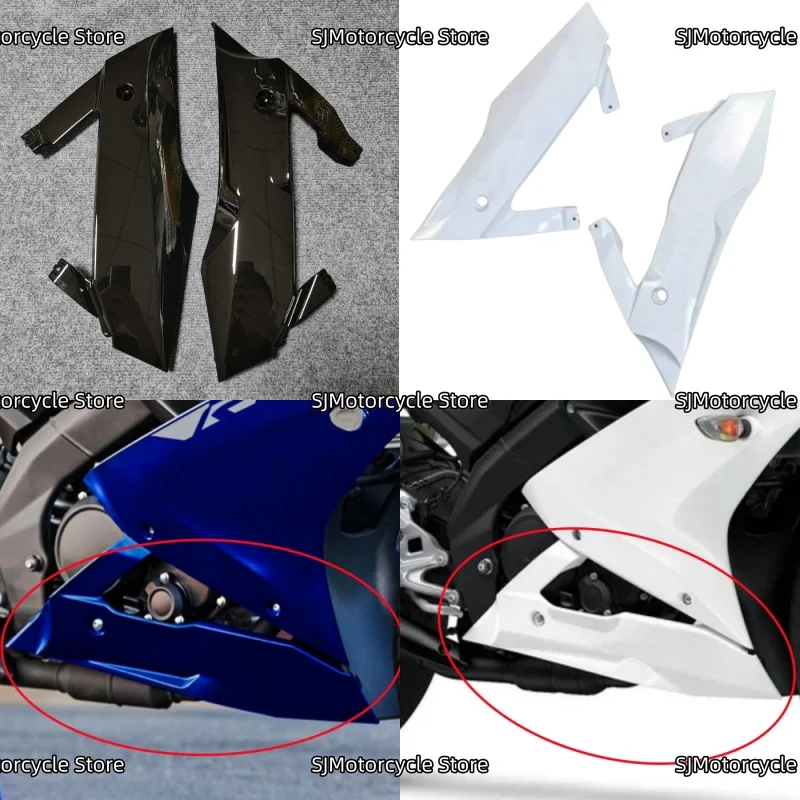 

Аксессуары для мотоциклов, нижний боковой обтекатель, крышка панели, подходит для YAMAHA YZF-R15 YZFR15 2018-2021 YZF-R125 YZFR125 2019-2022