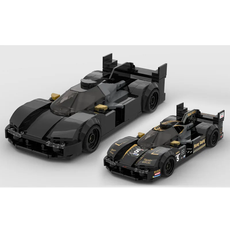 MOC-208943 Nuovi anni '90 Iconic Sports Car Racing Blocks Modello 278 PartsMOC Creativo Ragazzi Bambini Compleanno Building Blocks Regali del giocattolo