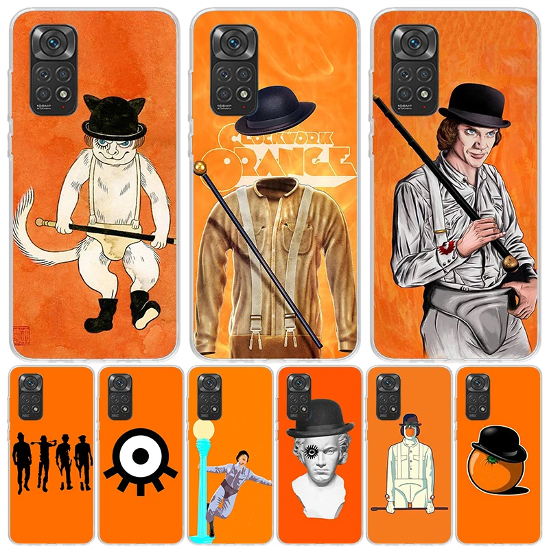 A Clockwork Orange Film Phone Case For Xiaomi Redmi Note 13 12S 12 11S 11T 11E Pro Plus 10S 10 9S 9 8T 8 7 Art Customized Coque