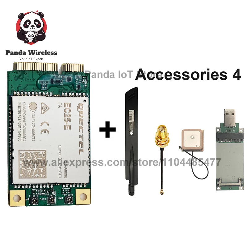 Quectel EC25 Series EC25-E/EC25-EU/EC25-A/EC25-AF/EC25-AFXD/EC25-AUX/EC25-EC/EC25-G/EC25-AFX/EC25-EUX  LTE Mini PCIE with kits