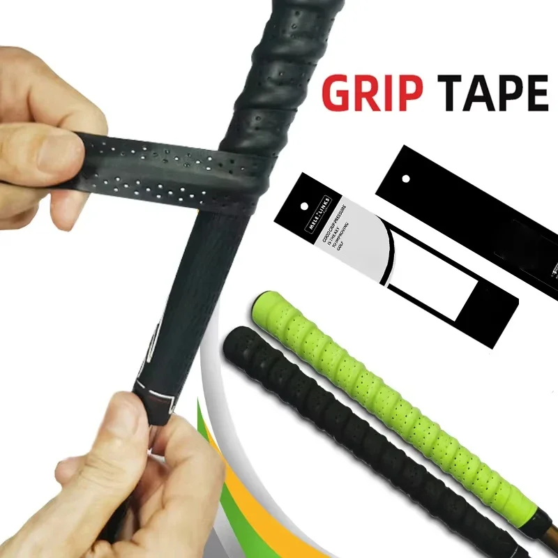 

Golf Grip Wrapping Tapes Non-slip Sweatproof PU Wrapping Black Green Quick Replacement Iron and Wood Grip Universal Accessories