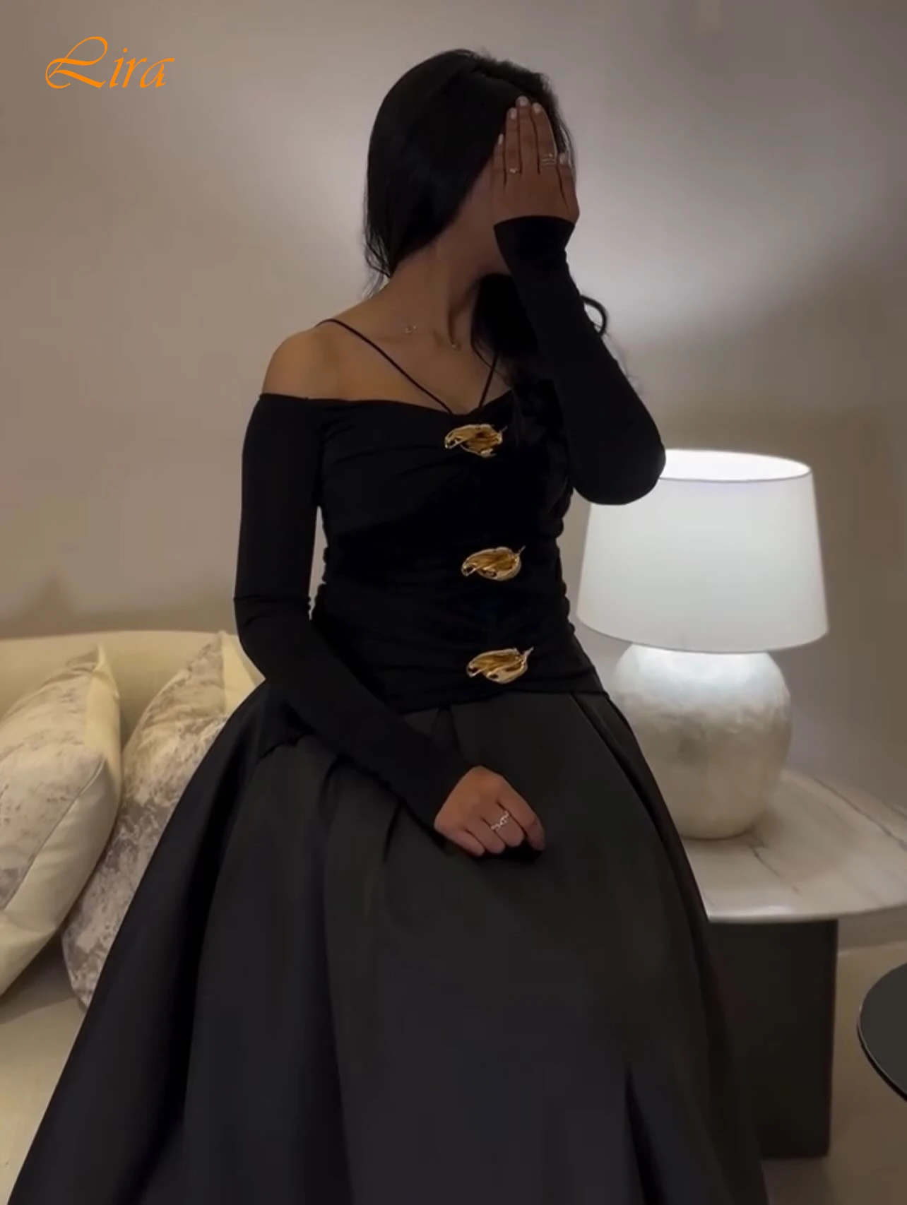 

Customized A-Line Cap Sleeve Elegant Formal Evening Dress and Fashion High Quality Celebrity Gowns Temperament Party Dress