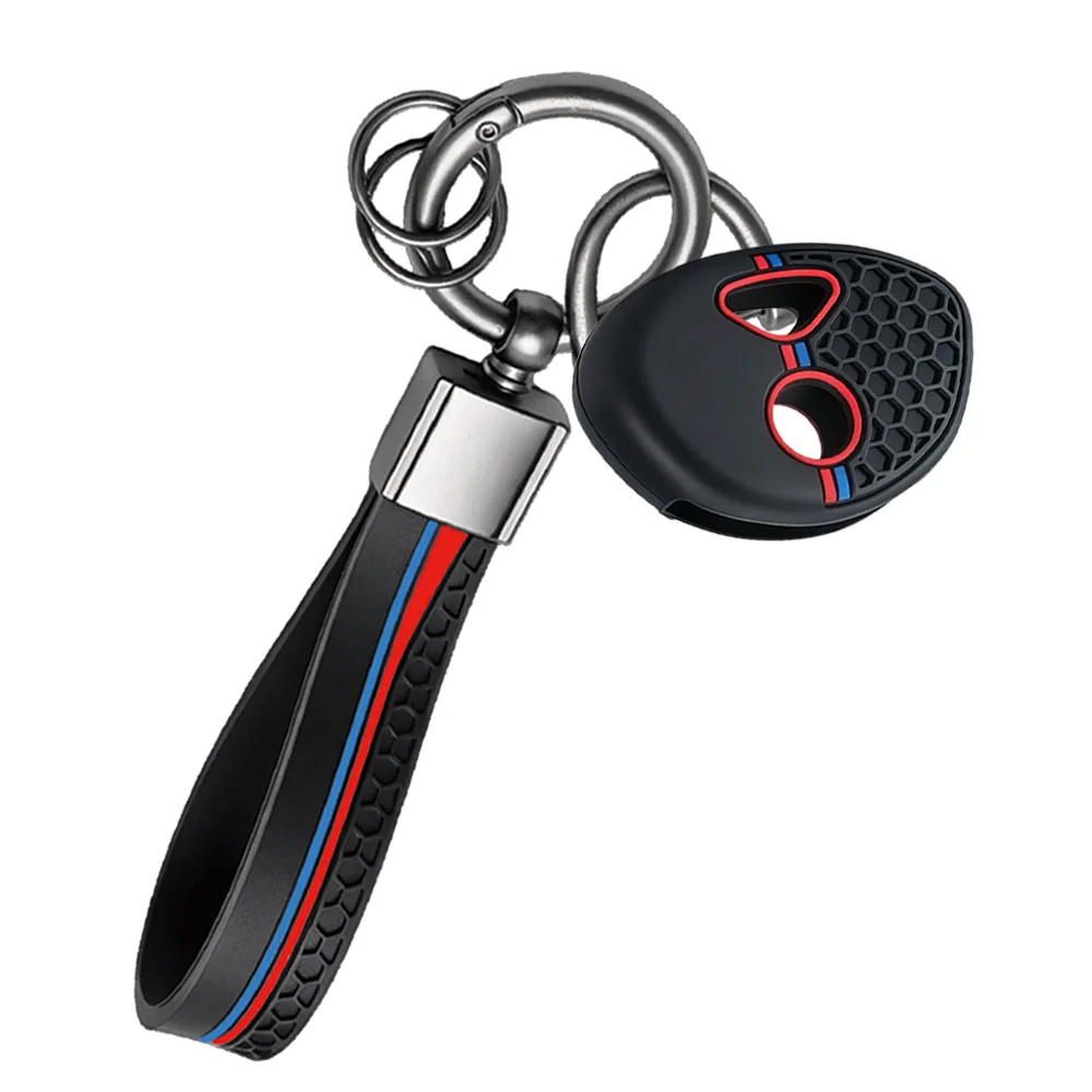 Remote Key Protector With Keychain For BMW F650GS F700GS F750GS F800GS F850GS R1200GS R1250GS S1000XR S1000RR Motorcycle Stylish