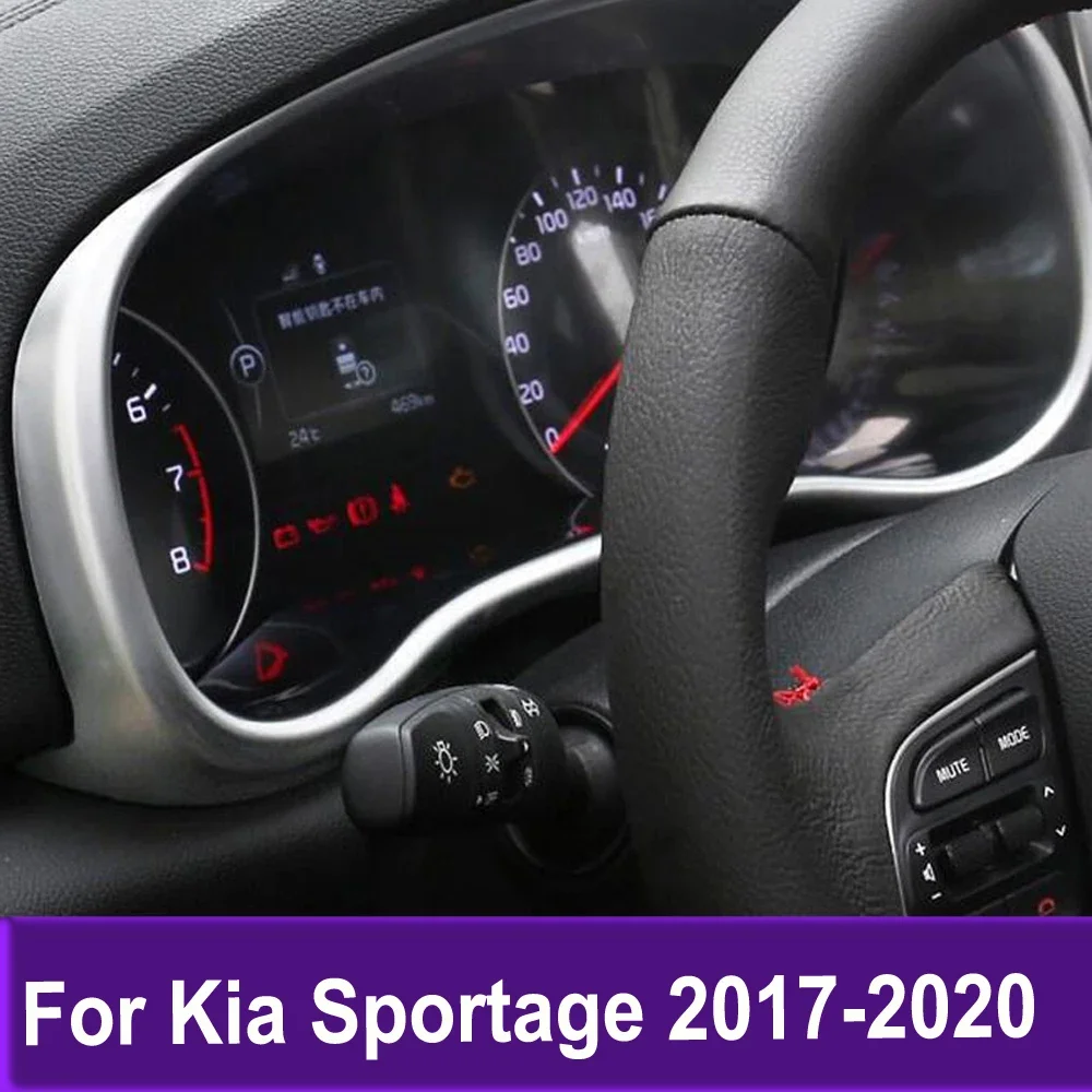 

Крышка приборной панели автомобиля для Kia Sportage 2017 2018 2019 2020, аксессуары для отделки приборной панели, полоса