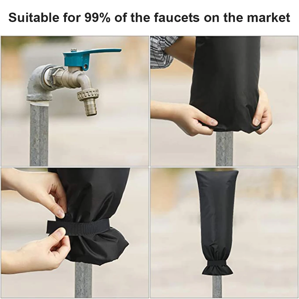 Faucet Cover Outside Cold Weather Protection Insulation Protectors Thickened Sink Spout Outdoor Winter Accessories