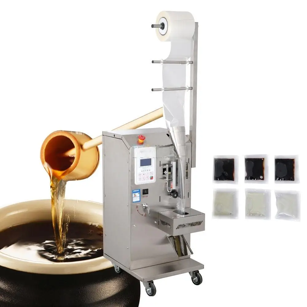 Automatic Packing Liquid Machine Liquid Food Packing Machine Thermoforming Paste Blister Packing Machine