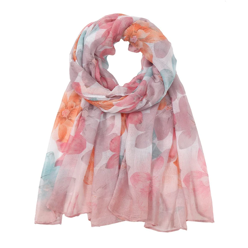 

Design Cotton Scarf for Women Linen Shawl Print Pashmina Blanket Wraps Female Travel Fashion Head Hijab Bufanda Echarpe Femme