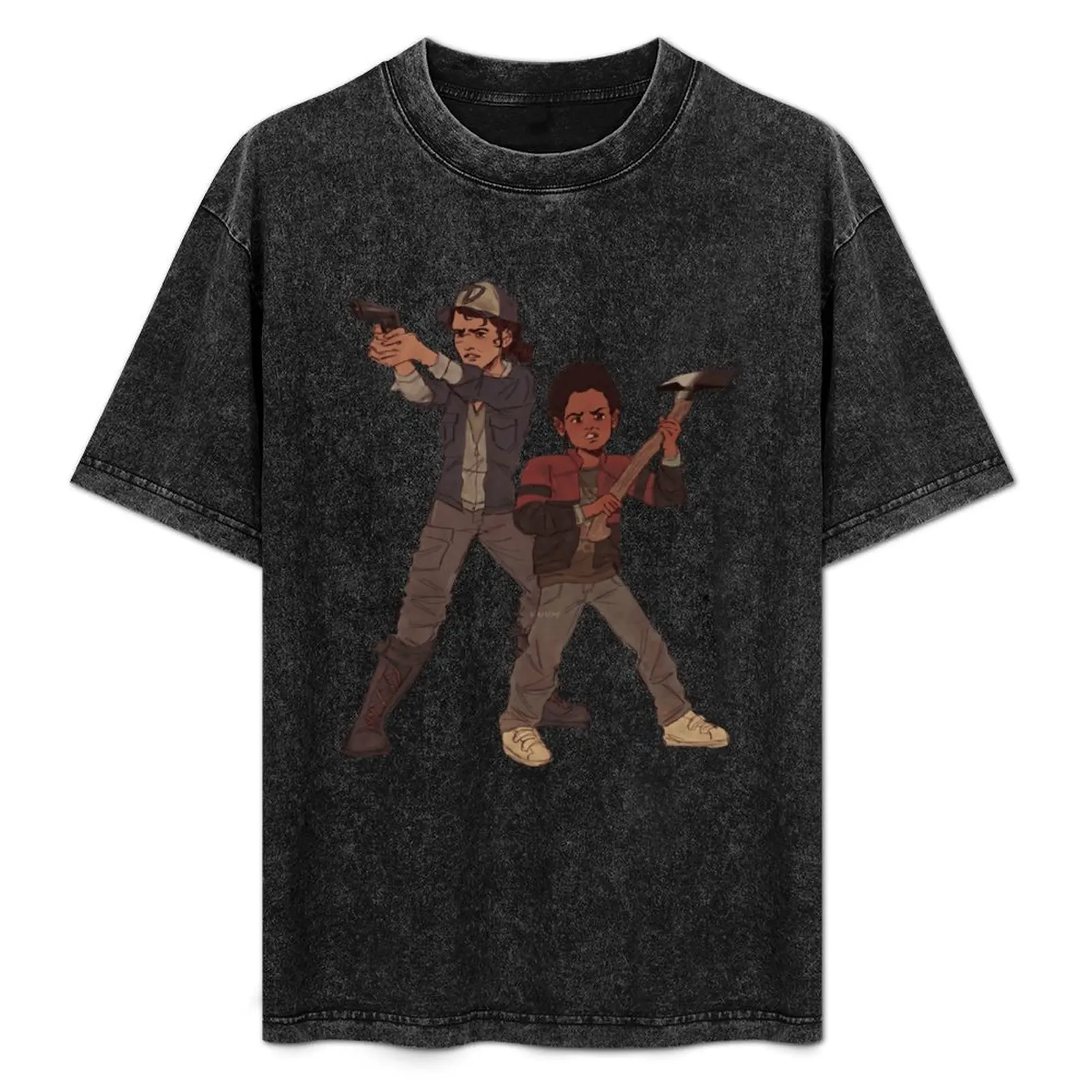 

Clementine _amp_ AJ T-Shirt Standard Fit Solid Tee Shirt