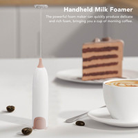 Household Electric Milk Frother Automatic Handheld Milk Foam Maker Coffee Stirring Bar Kitchen Drink Foamer
