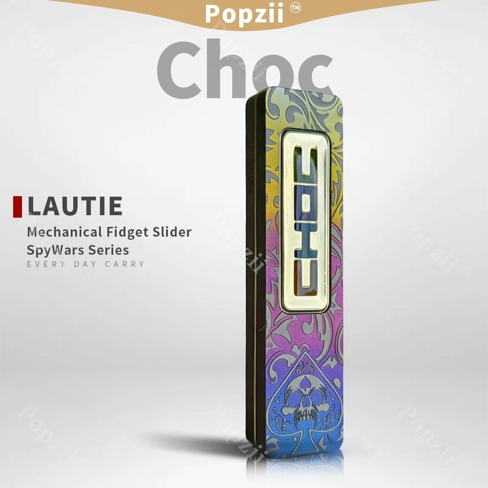 

LAUTIE Choc EDC цирконий красочная резьба механический слайдер на заказ Juguetes анти Ansiedad крутой гаджет игрушки-непоседа