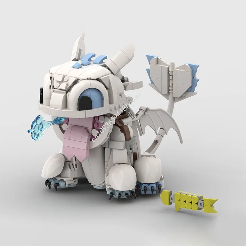 

Новинка, 780 шт., беззубый свет, модель Fury, строительные блоки, поезда, ваши драконы, сделай сам, образовательные сборные игрушки, детские рождественские подарки