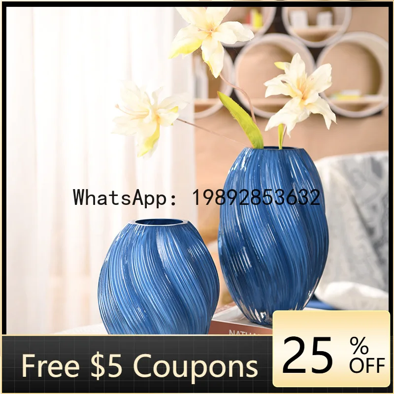 

Z4 Vase Twisted Spiral Glass Living Room Home Decoration Hydroponic Flower Arrangement Dining Table Ornament Holiday Gift