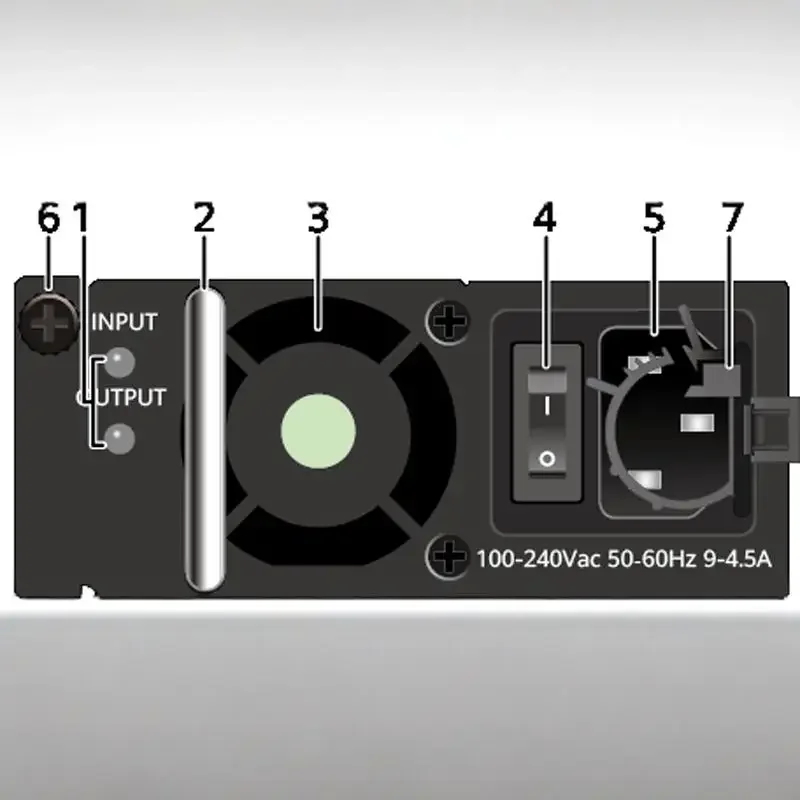 Switch W2PSA0580 (módulo de potência PoE AC de 580 W) 25710-52C-PWR-EI