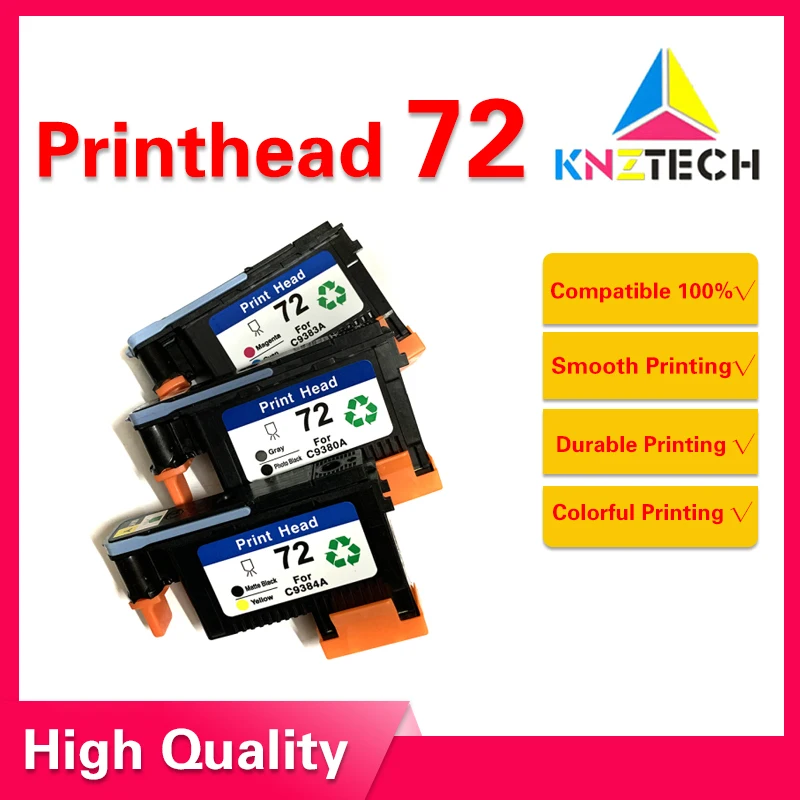 KNZ 72 printhead C9380A C9383A C9384A compatible for hp72 Designjet T610 T620 T770 T790 T795 T1100 T1120 T1200 T1300 T2300