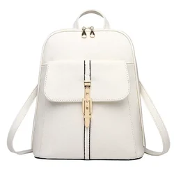 TRAVEASY 2026 Fashion Versatile Zipper Bag Women Large Capacity Cute Girls Single Shoulder Strap Or Double Strap Backpack