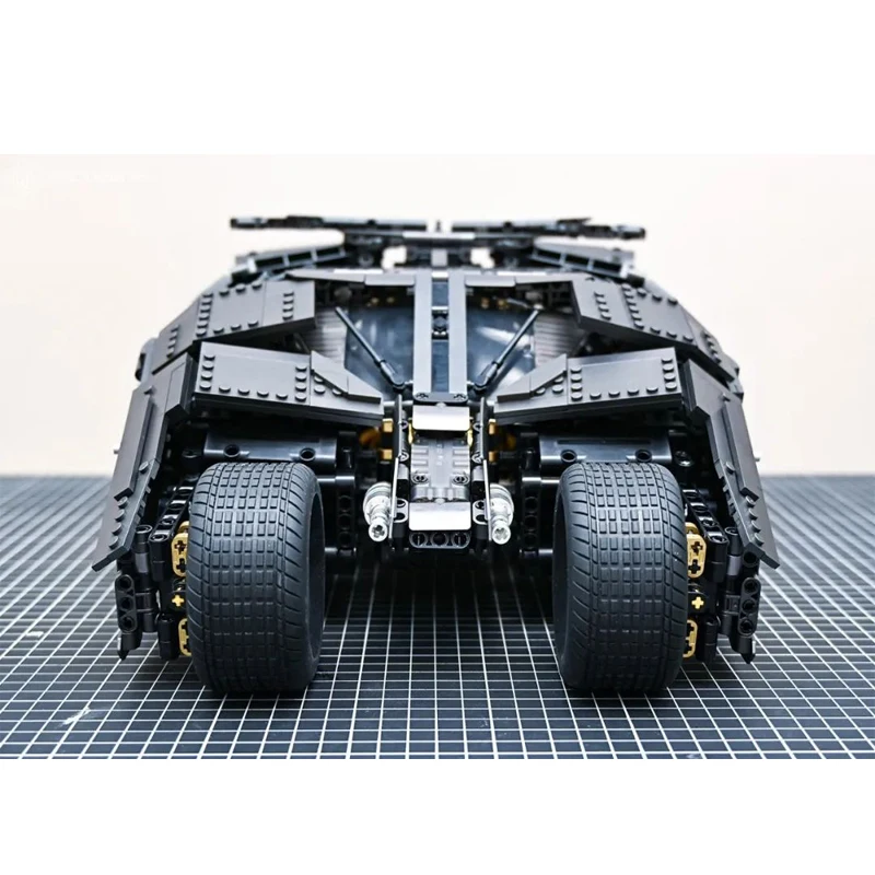 IN STOCK Technical Remote Control Batmobiled Car 2830pcs Dark Knight Building Blocks Vehicle Moc Bricks Toys Kids Gifts Set