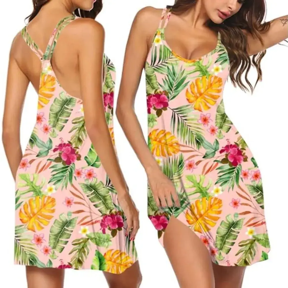 

Пижама без рукавов с v-образным вырезом для девочек легкая и удобная.