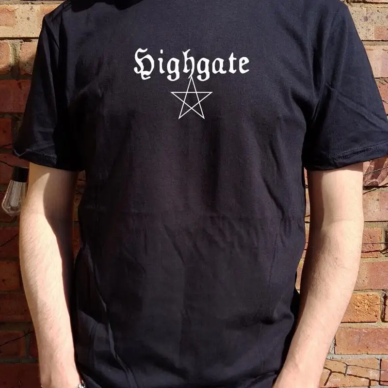 

Футболка Highgate Готическая Лондонская сувенирная пентаграмма S XXL