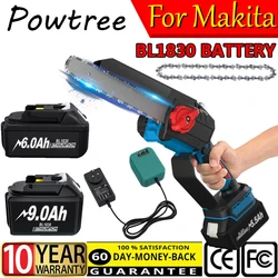 Mini Chainsaw for Makita BL1830 18v Battery Woodworking with Small Handheld Mini Portable Chainsaw Electric Logging Sawzall