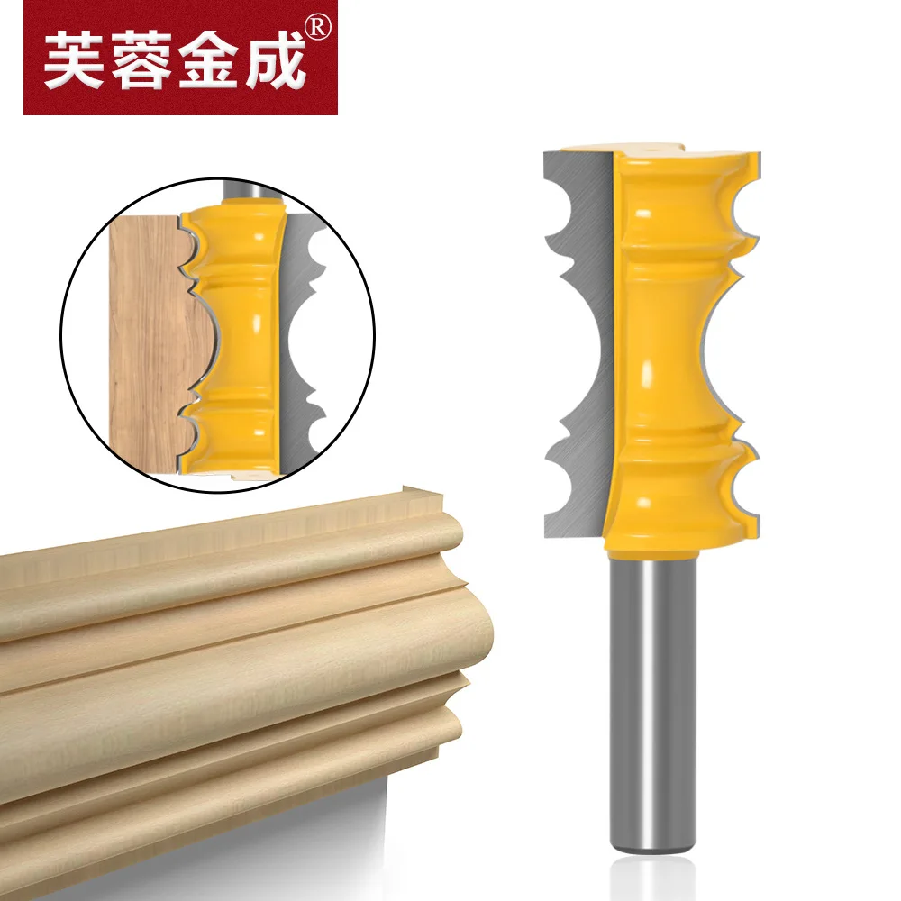 Woodworking Waistline strip, armrest, Cabinet strip, Suspended ceiling, Interior Corner Decoration line, Milling Cutter