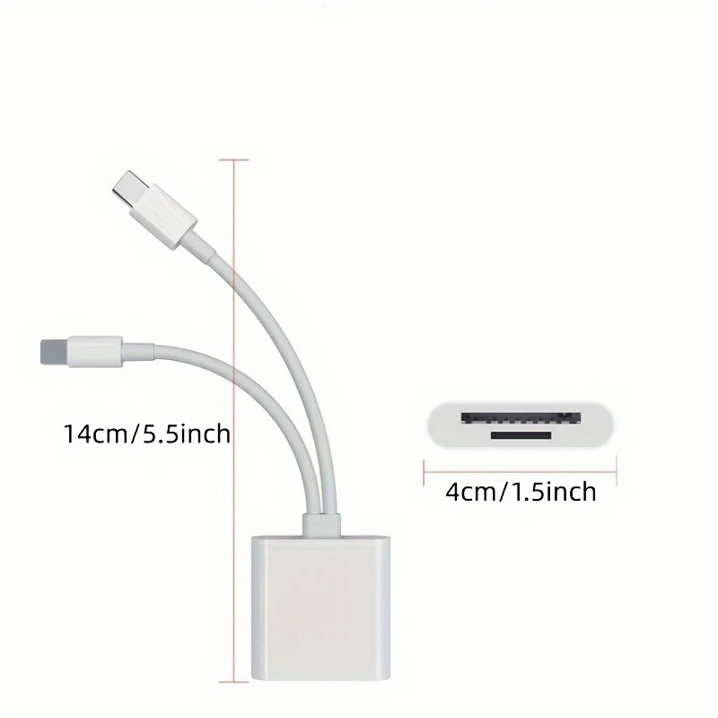 قارئ بطاقات متعدد الوظائف مزدوج الخط، قارئ بطاقات من نوع TF/SD يدعم واجهات الأجهزة المتعددة